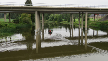 Kauden aikana käytiin läpi useampia pieniä vesialueita.